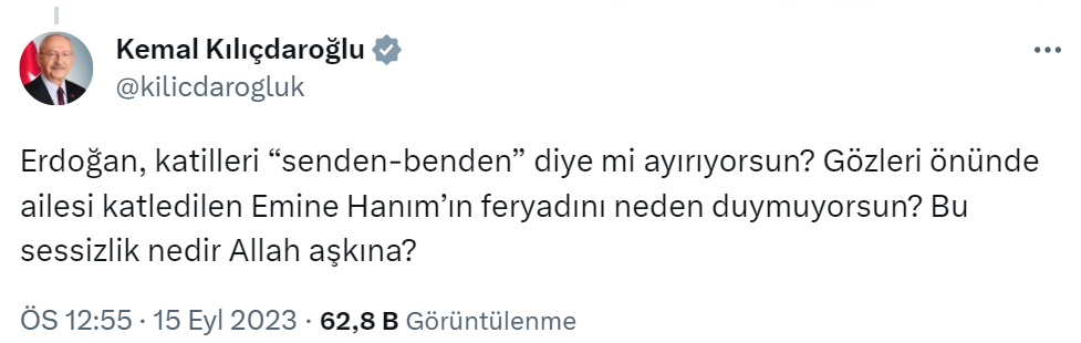Kılıçdaroğlu, Ankara’da tedavi gören Emine Şenyaşar’ı ziyaret etti