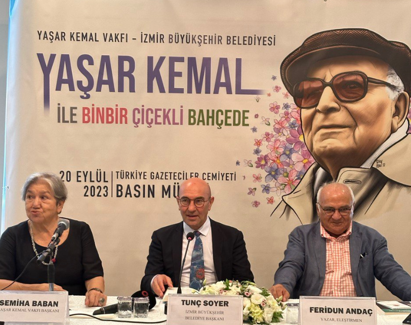 Yaşar Kemal ile Binbir Çiçekli Bahçede” yayımlandı