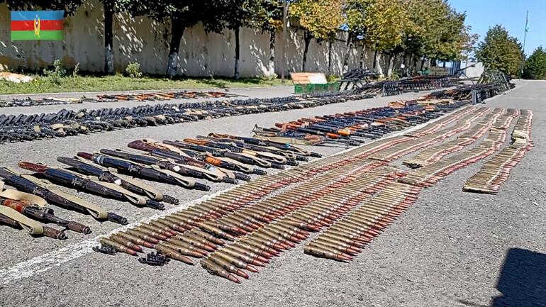 Azerbaycan ordusu, Karabağ’da mayınları temizliyor
