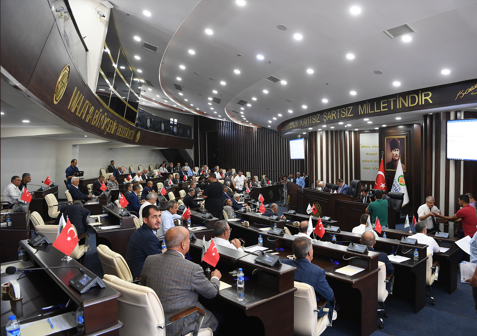 Malatya Büyükşehir Belediye Meclisi eylül ayı ilk toplantısı yapıldı