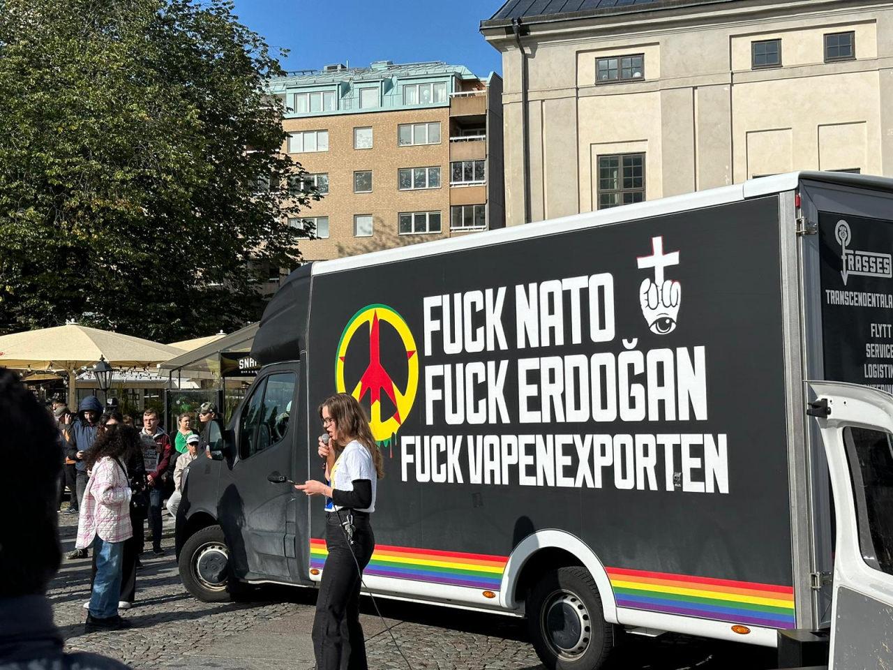 İsveç’te terör örgütü PKK/YPG destekçilerinden yeni provokasyon!
