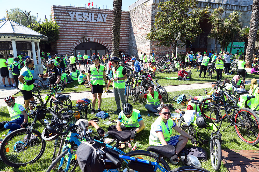 Edirne Yeşilay Spor Kulübü’nden Bulgaristan’a bisiklet turu