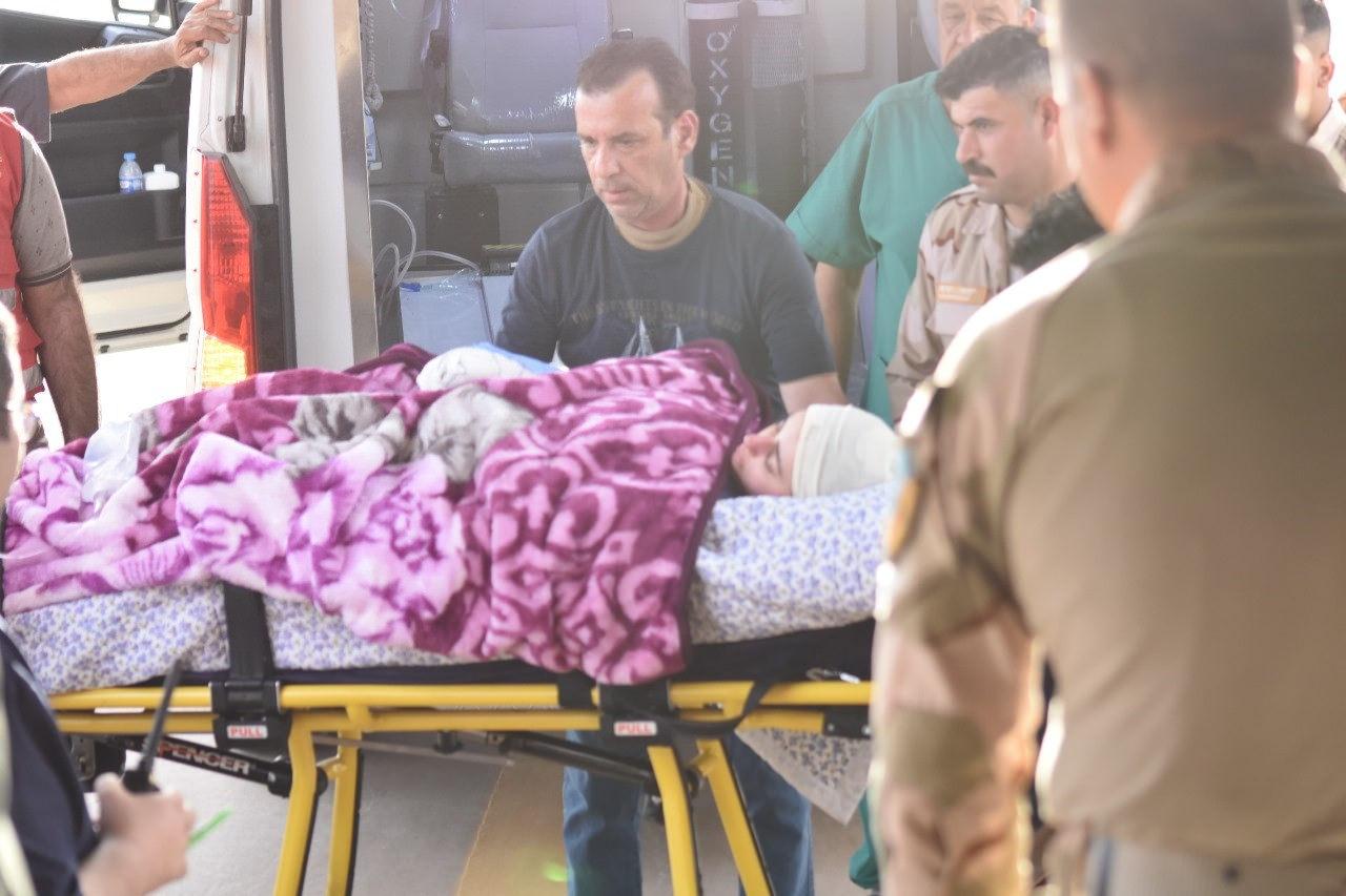 Irak’taki yangın faciası! 20 kişi tedavi için Türkiye’ye sevk edildi