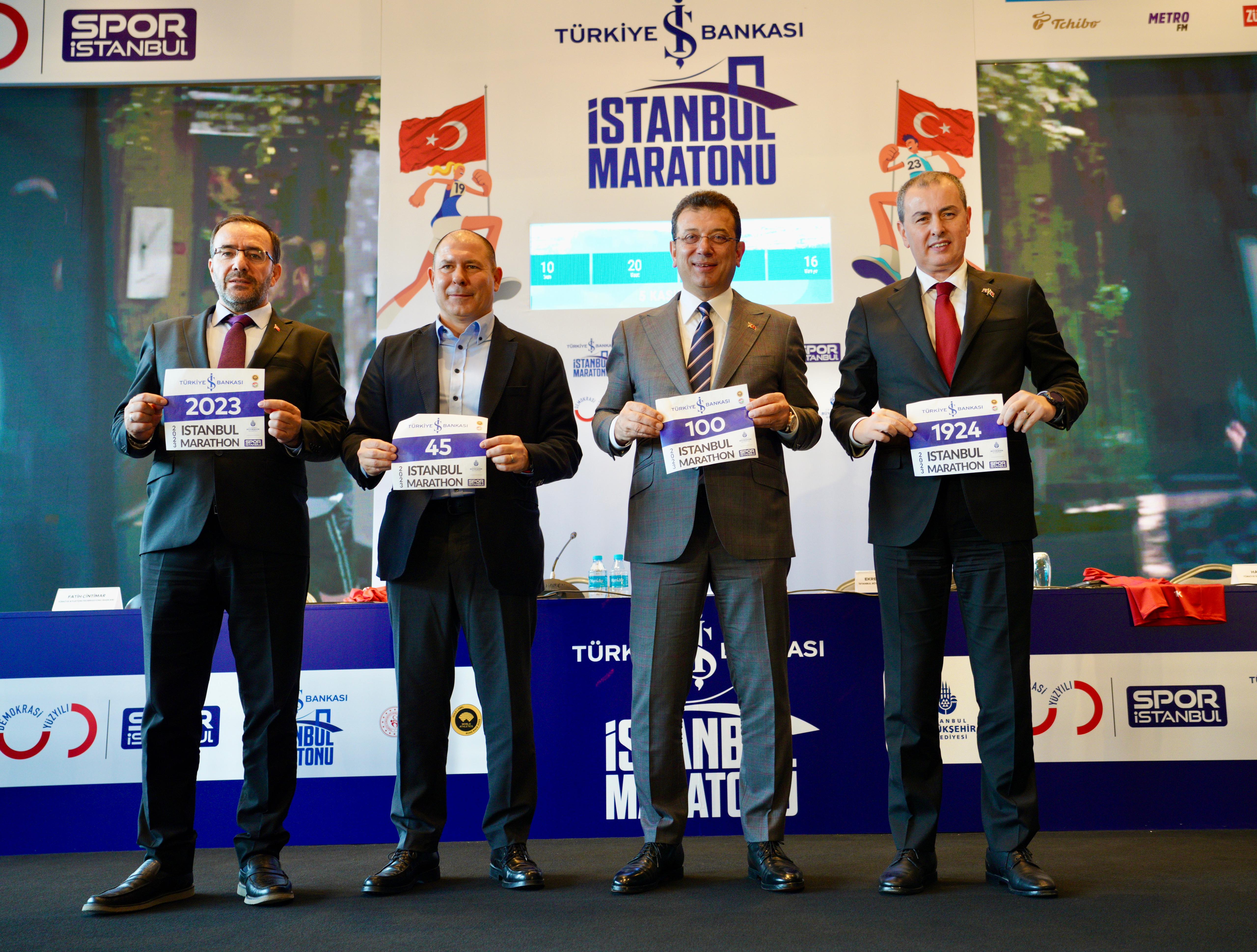 45. İstanbul Maratonu Türkiye İş Bankası sponsorluğunda koşulacak