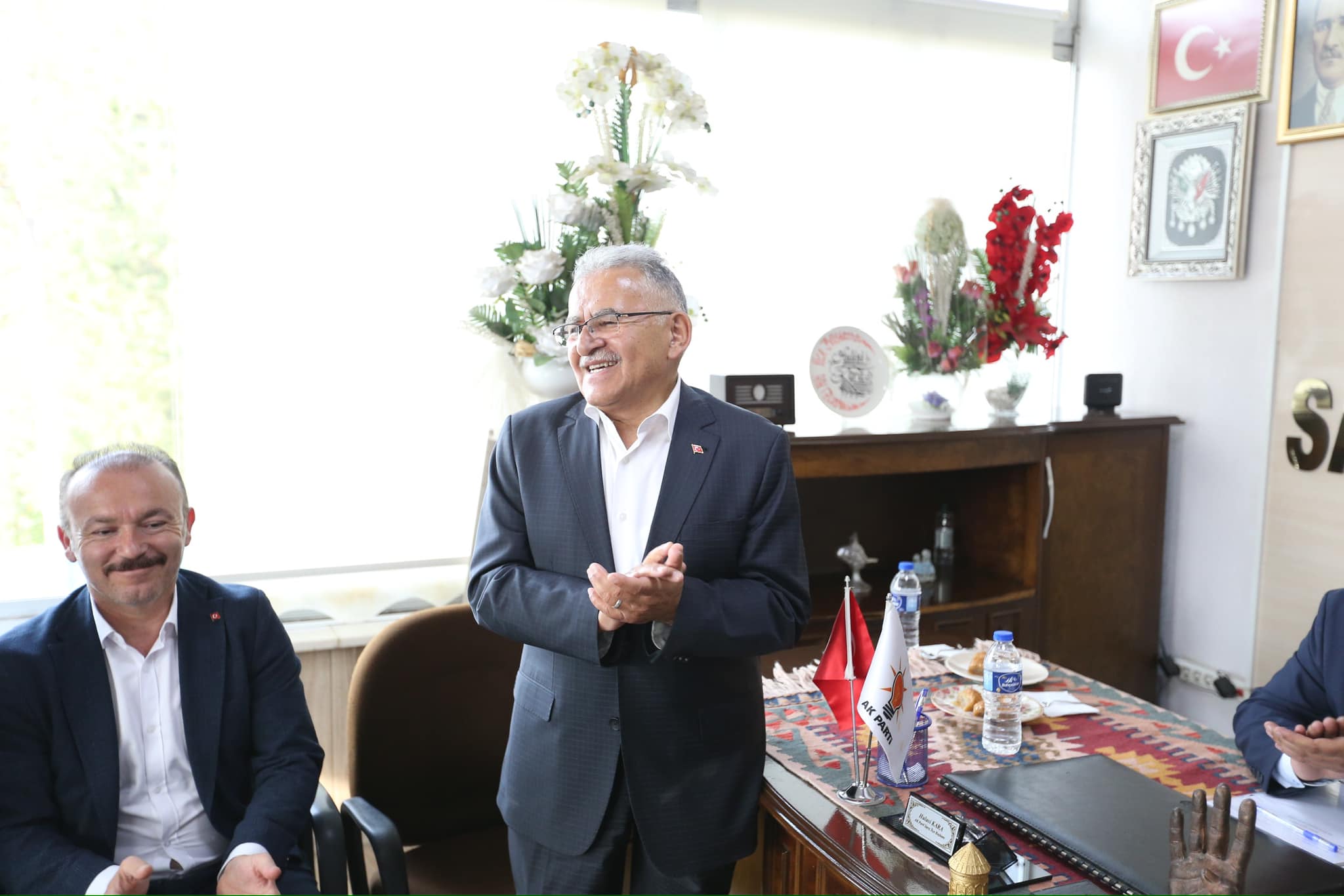 Başkan Büyükkılıç’tan Sarız, Pınarbaşı ve Bünyan ziyareti