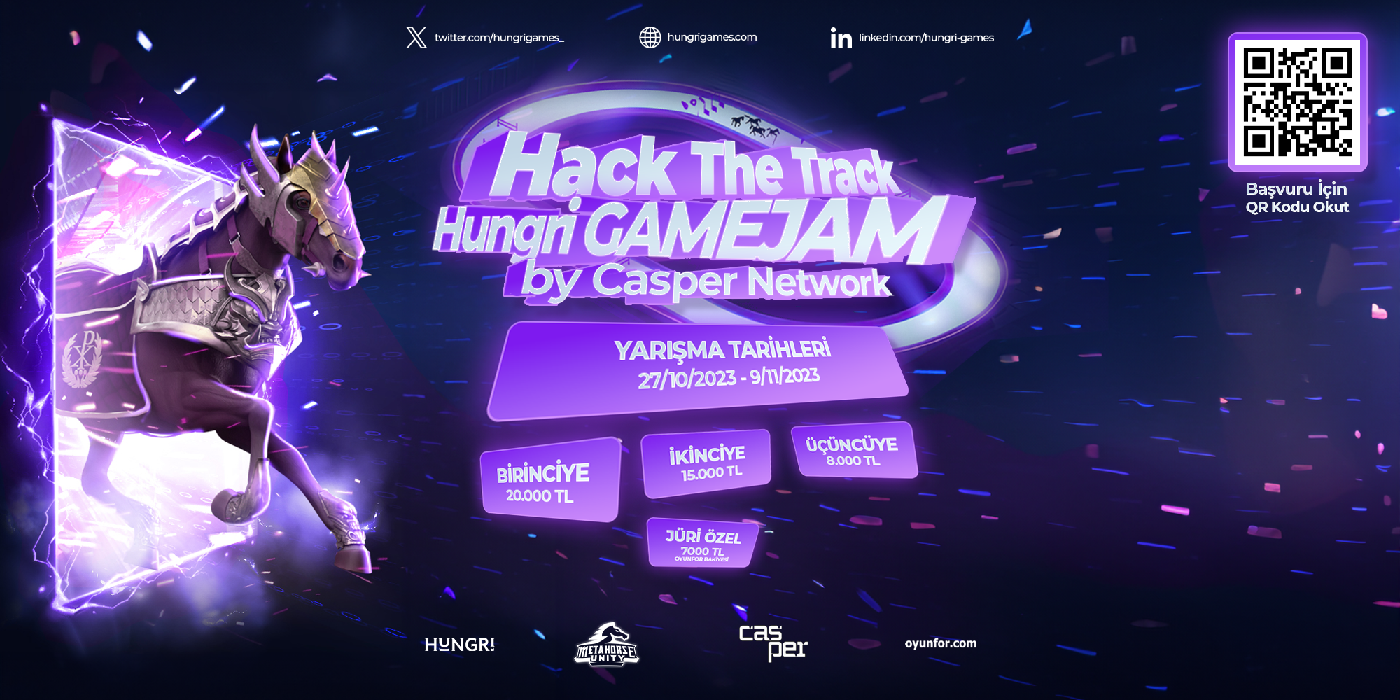 Hungri Game Jam oyun meraklılarıyla buluşmaya hazırlanıyor
