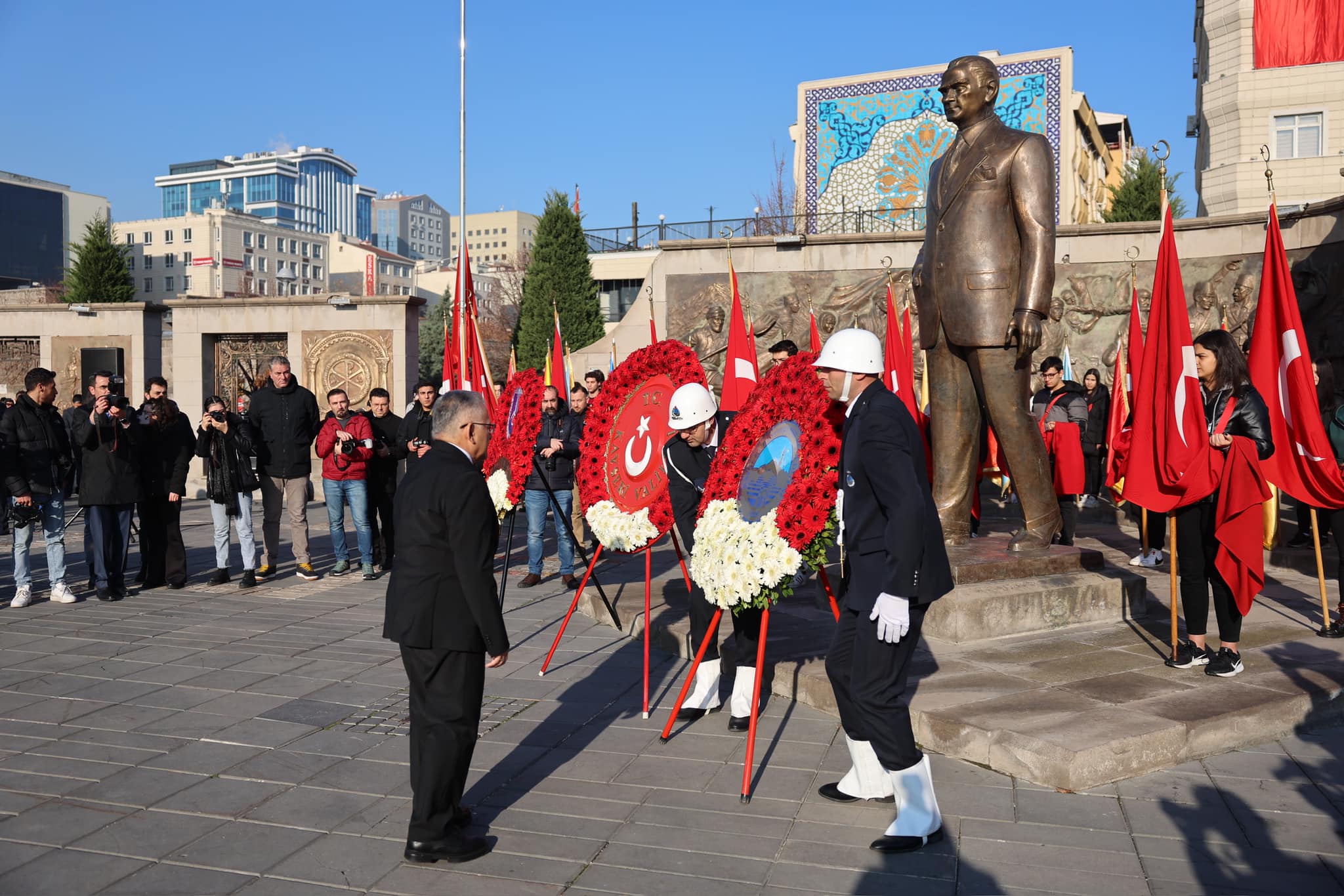 Atatürk’ün Kayseri’ye gelişinin 104’üncü yıl dönümü kutlandı