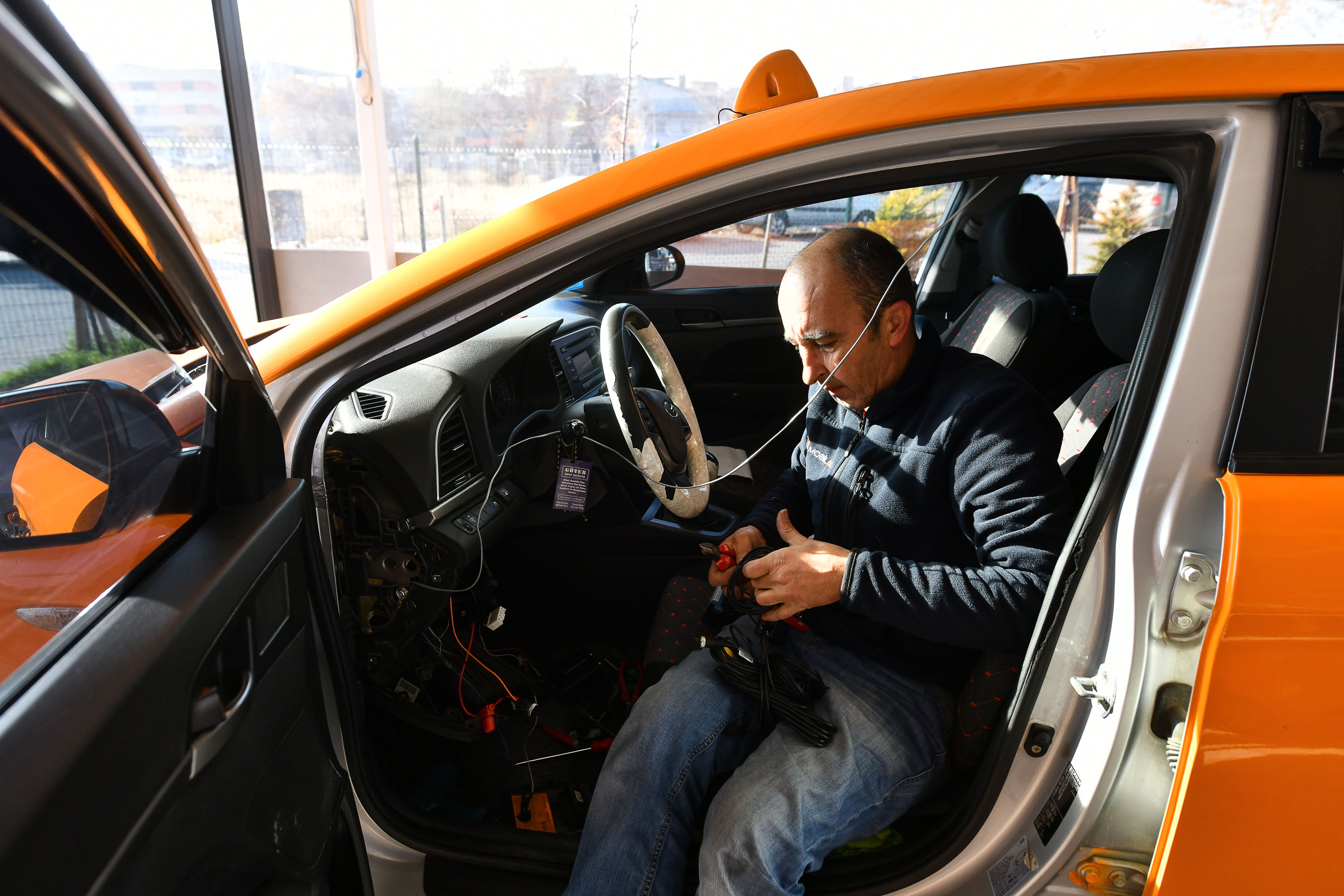 Başkent taksilerinde dijital dönüşüm devam ediyor
