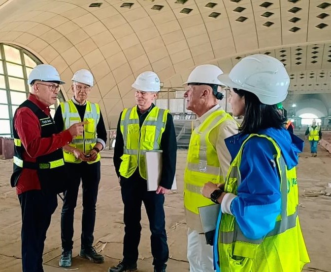 Ünlü mimar Lord Norman Foster Limak’ın Kuveyt’teki havalimanı projesini ziyaret etti
