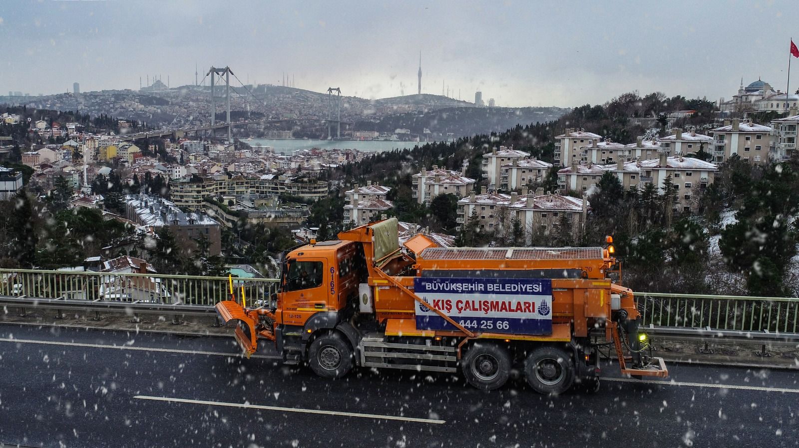 AKOM’dan İstanbul için kar yağışı uyarısı