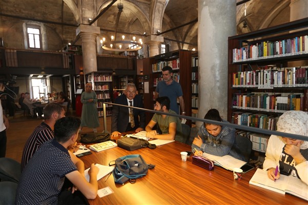 Kayseri Büyükşehir kütüphaneleri yarıyıl tatilinde de hizmet veriyor