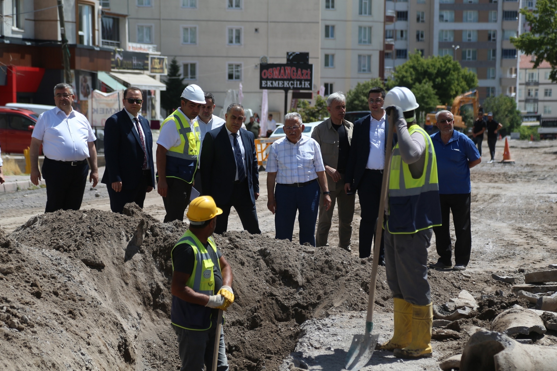 Başkan Büyükkılıç: “Güçlü altyapı, güçlü yarınlar demek”