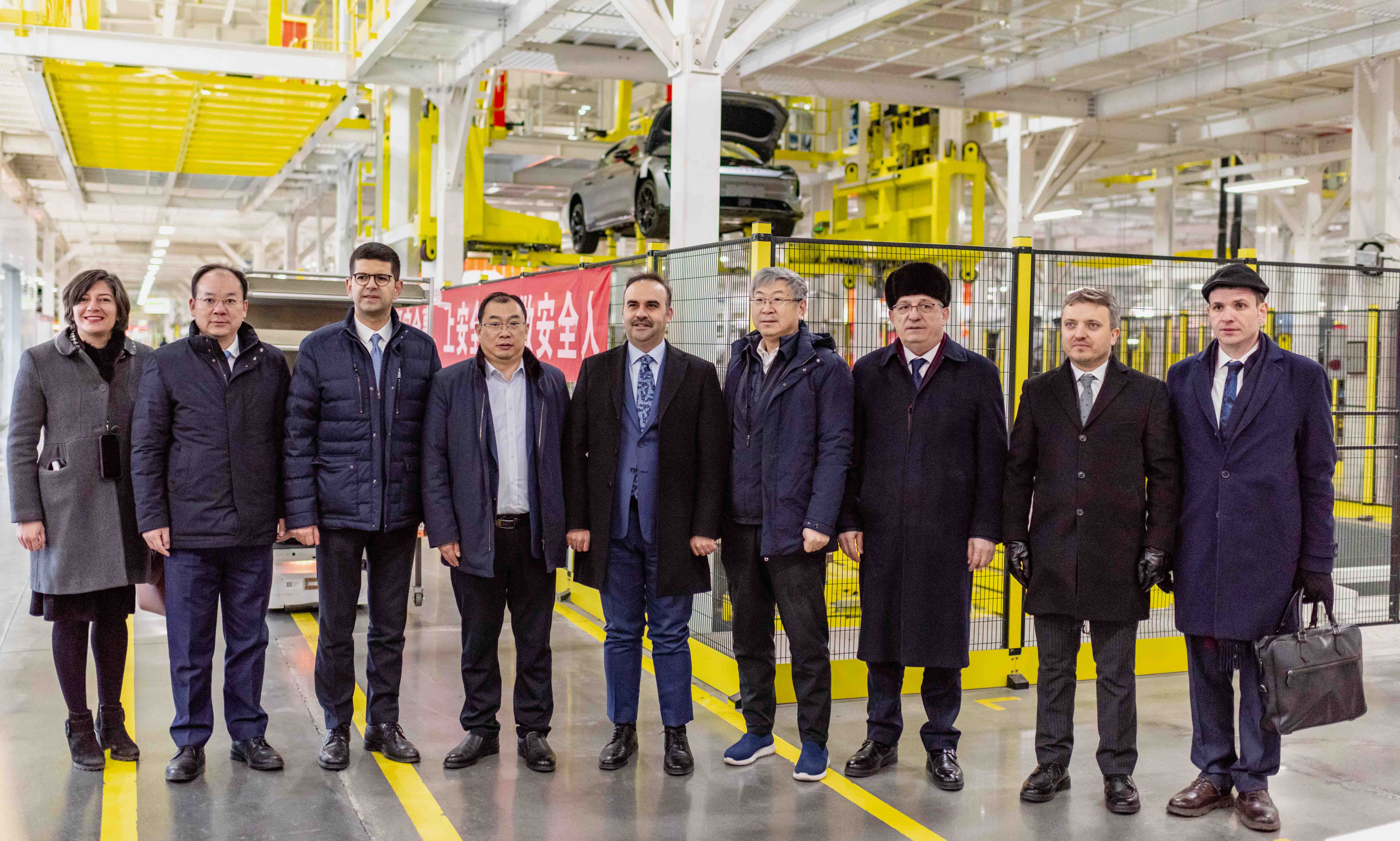 Sanayi ve Teknoloji Bakanlığı, Chery’nin Çin’deki Global Genel Merkezi’ni ziyaret etti