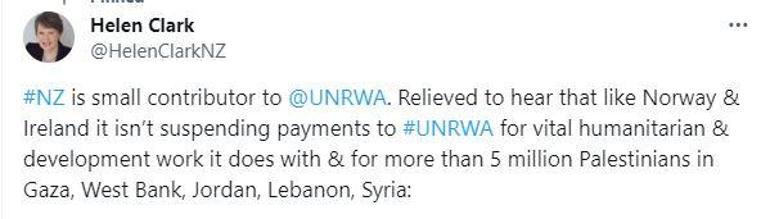 Yeni Zelanda, UNRWA’ya maddi desteği kesmeyecek