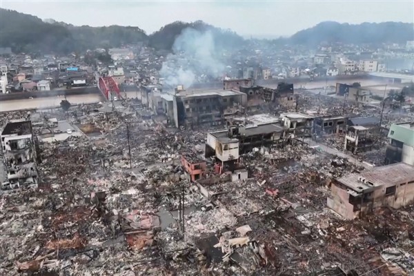 Japonya’daki depremlerde hayatını kaybedenlerin sayısı 78’e yükseldi