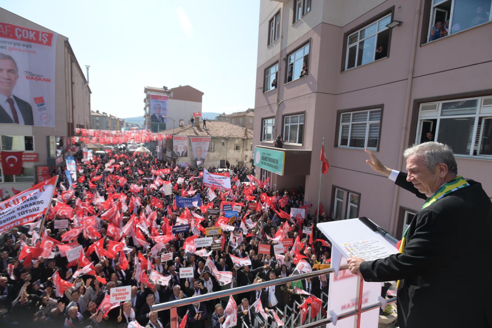 Mansur Yavaş: “Allah’a şükür bir tane bürokratım savcılığa gitmedi”