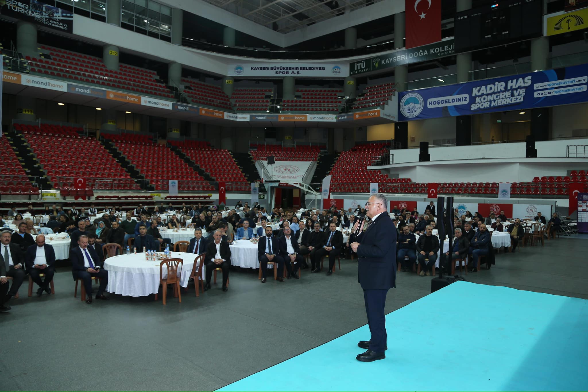 Başkan Büyükkılıç, Memur-Sen üyeleriyle buluştu