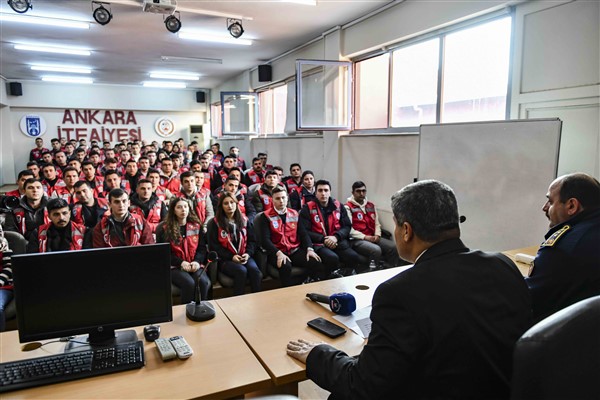 Ankara’da itfaiye eri ve zabıta memuru alımı yapıldı