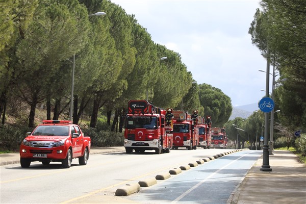Muğla Büyükşehir Belediyesi itfaiye araç sayısını 168’e çıkardı