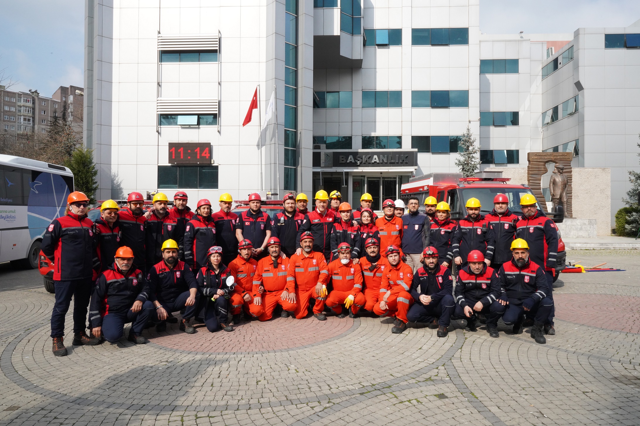 Beylikdüzü Belediyesi, deprem tatbikatı düzenledi