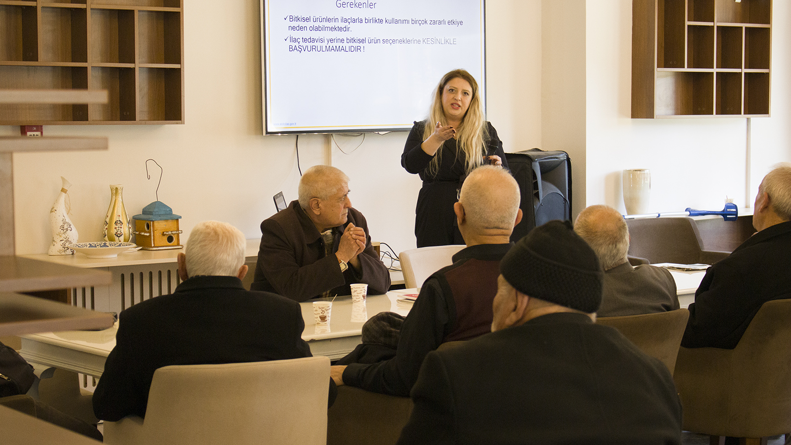 Malatya’da “Aktif ve Sağlıklı Yaş Alma” seminerleri devam ediyor