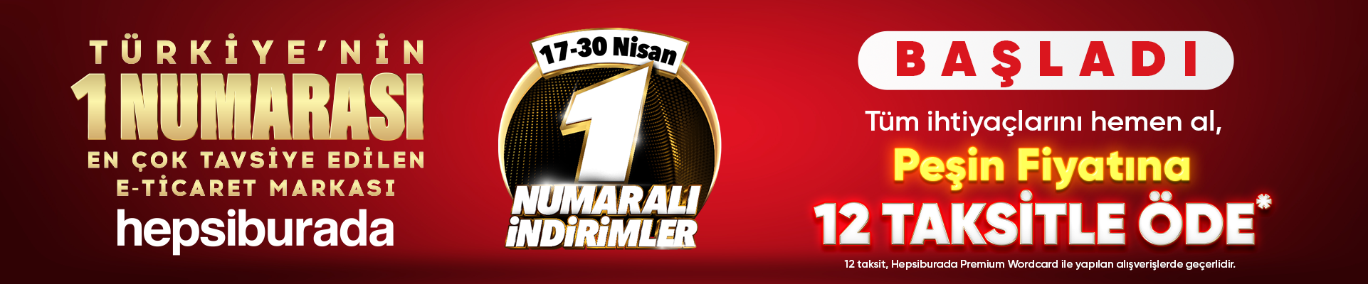 Hepsiburada’da çok tavsiye edilen 1 numaralı indirimler başladı