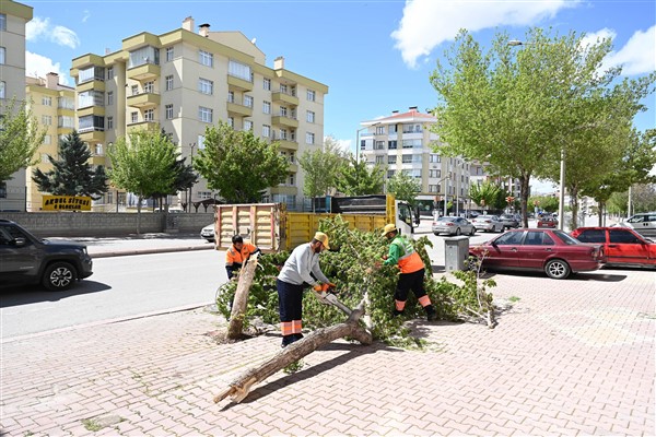 Başkan Altay, şiddetli rüzgara karşı ekiplerin teyakkuz halinde olduğunu söyledi