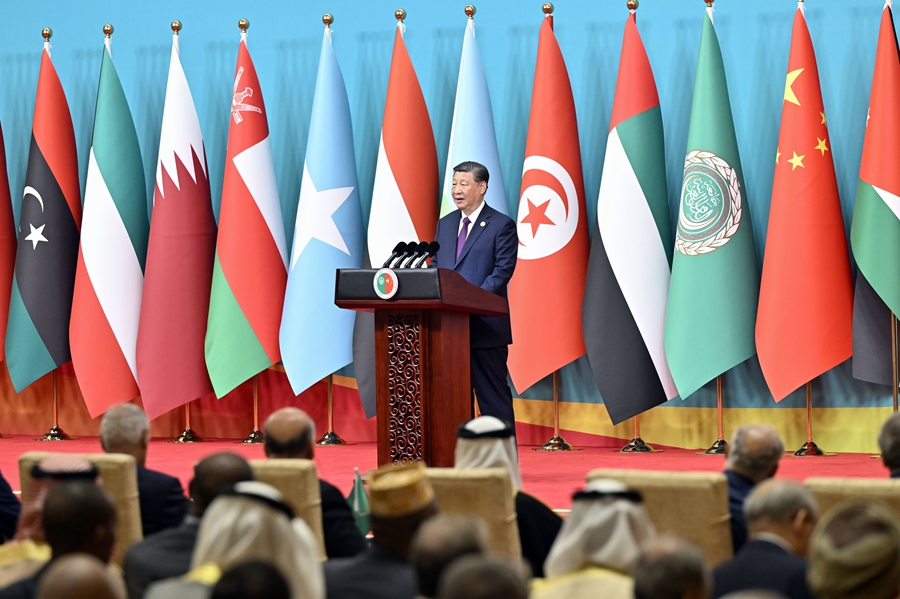 Xi Jinping, Çin-Arap Ülkeleri İşbirliği Forumu 10. Bakanlar Toplantısı açılışında konuştu