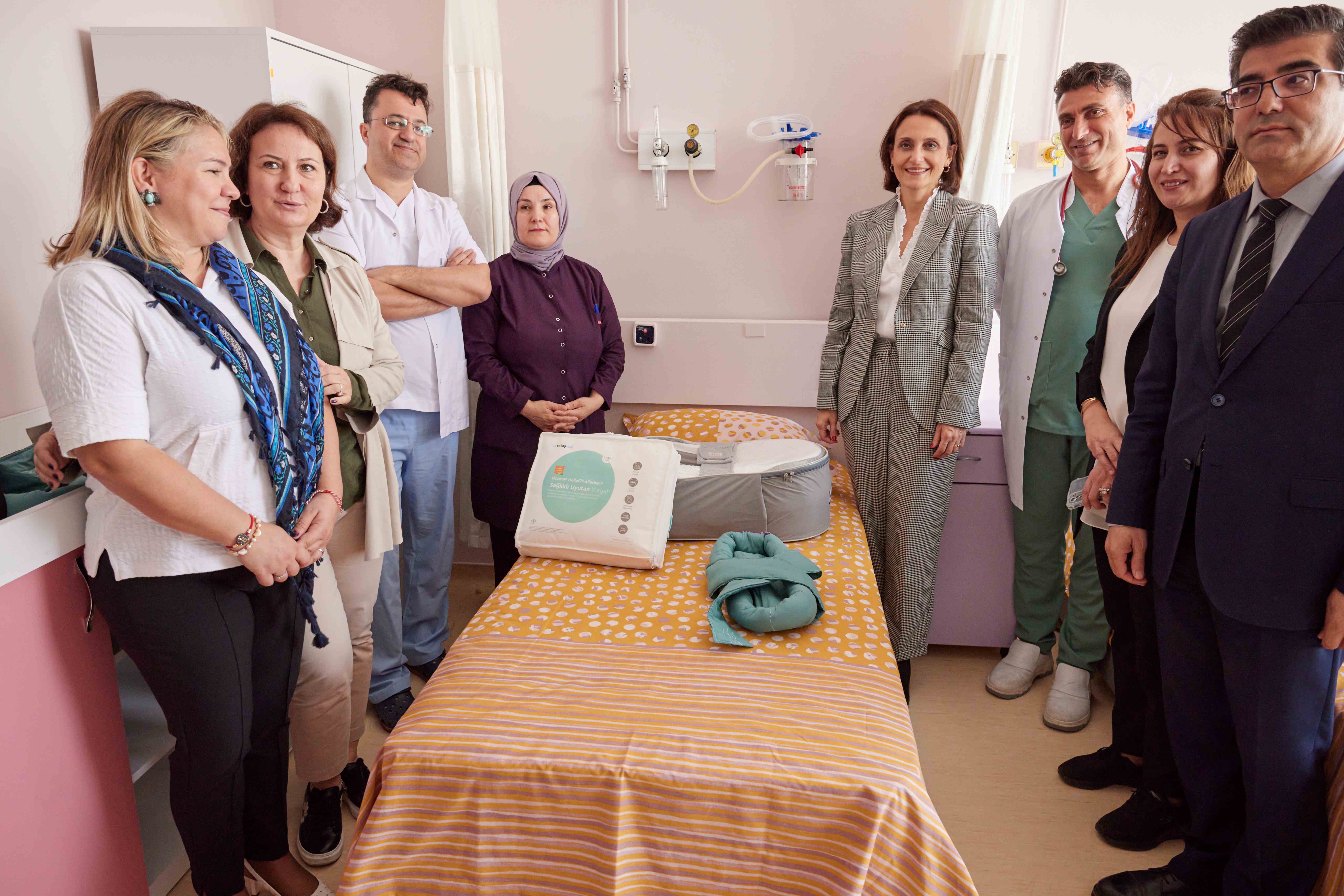 Diyarbakır’da Yataş Bedding desteğiyle yenilenen anne-bebek uyum odası hayatlara dokunacak