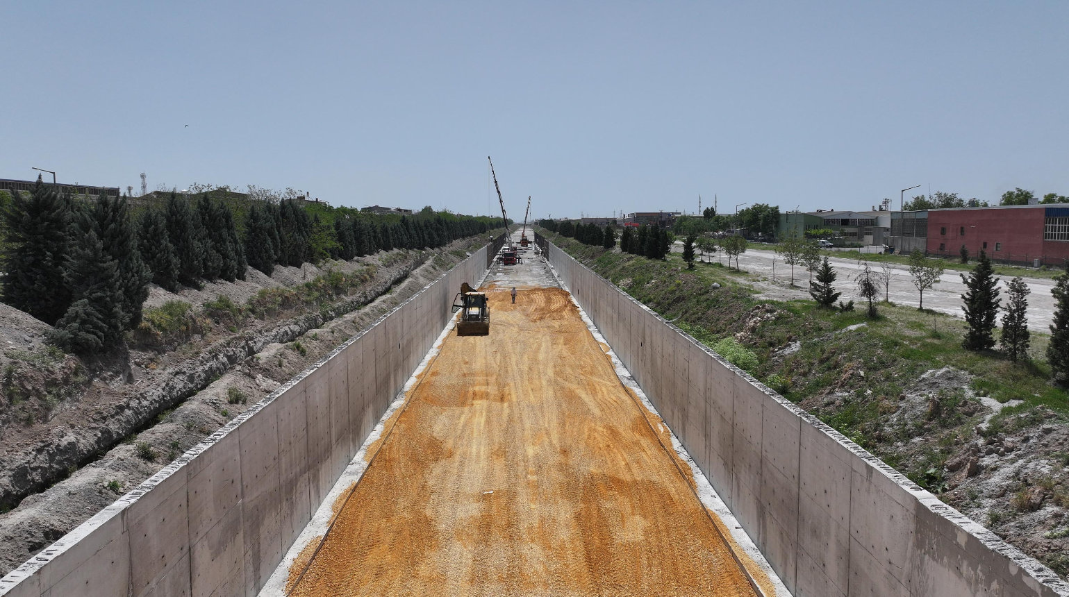 Konya’da Keçili Kanalı Islah Projesi çalışmaları devam ediyor