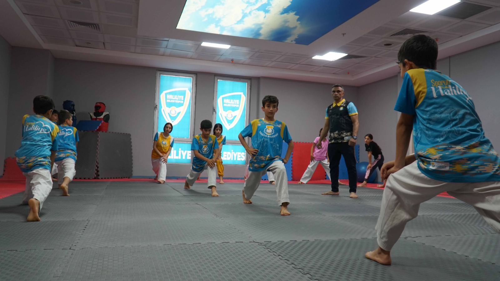 Haliliye’de gençlerden tekvando ve judo kurslarına ilgi