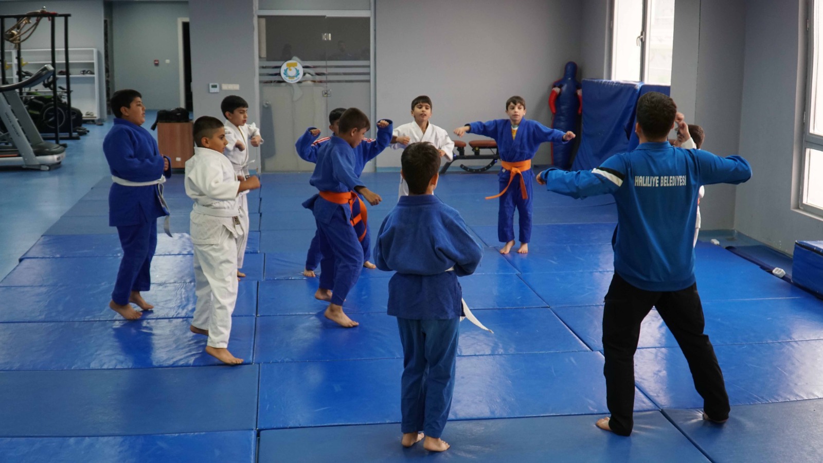 Haliliye’de gençlerden tekvando ve judo kurslarına ilgi