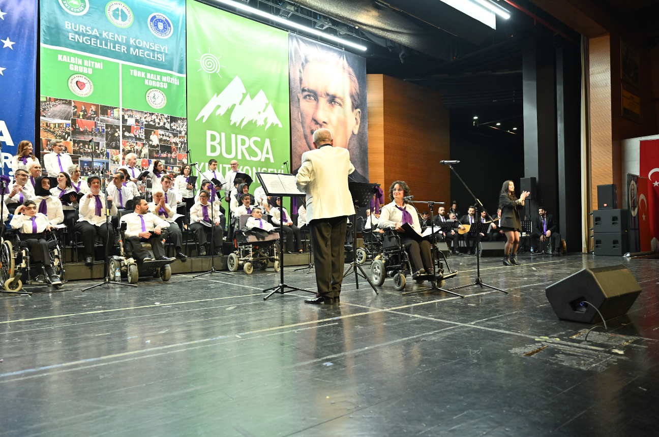 Bursa Kent Konseyi Engelliler Meclisi’nden “Bahara Merhaba” konseri