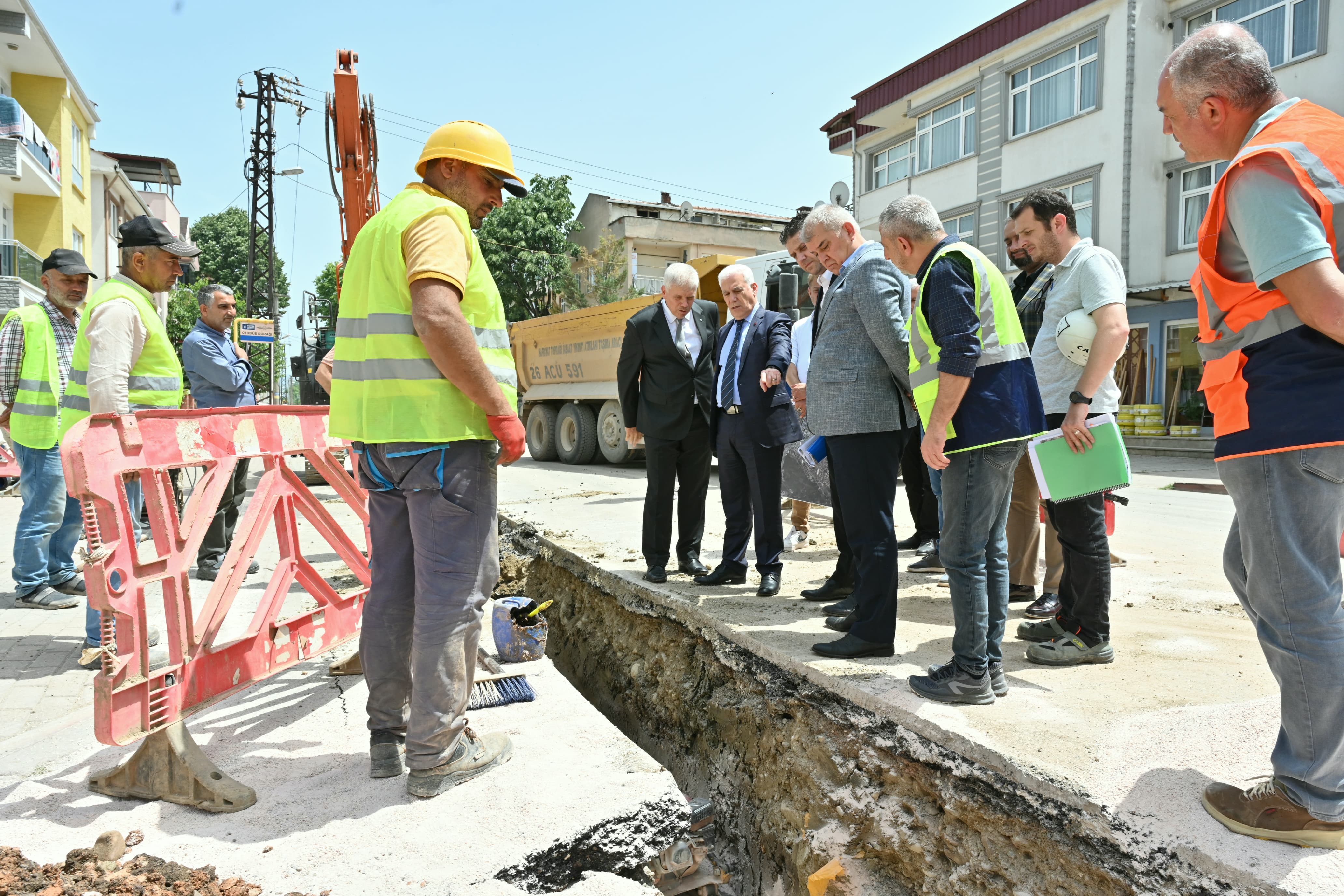 Başkan Bozbey: İnegöl’de altyapıya 14 milyon euro civarında bir yatırım yapmış olacağız