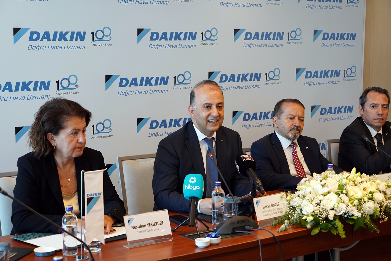 Daikin Türkiye 2023 mali yılını 350 milyon euro ihracatla kapattı