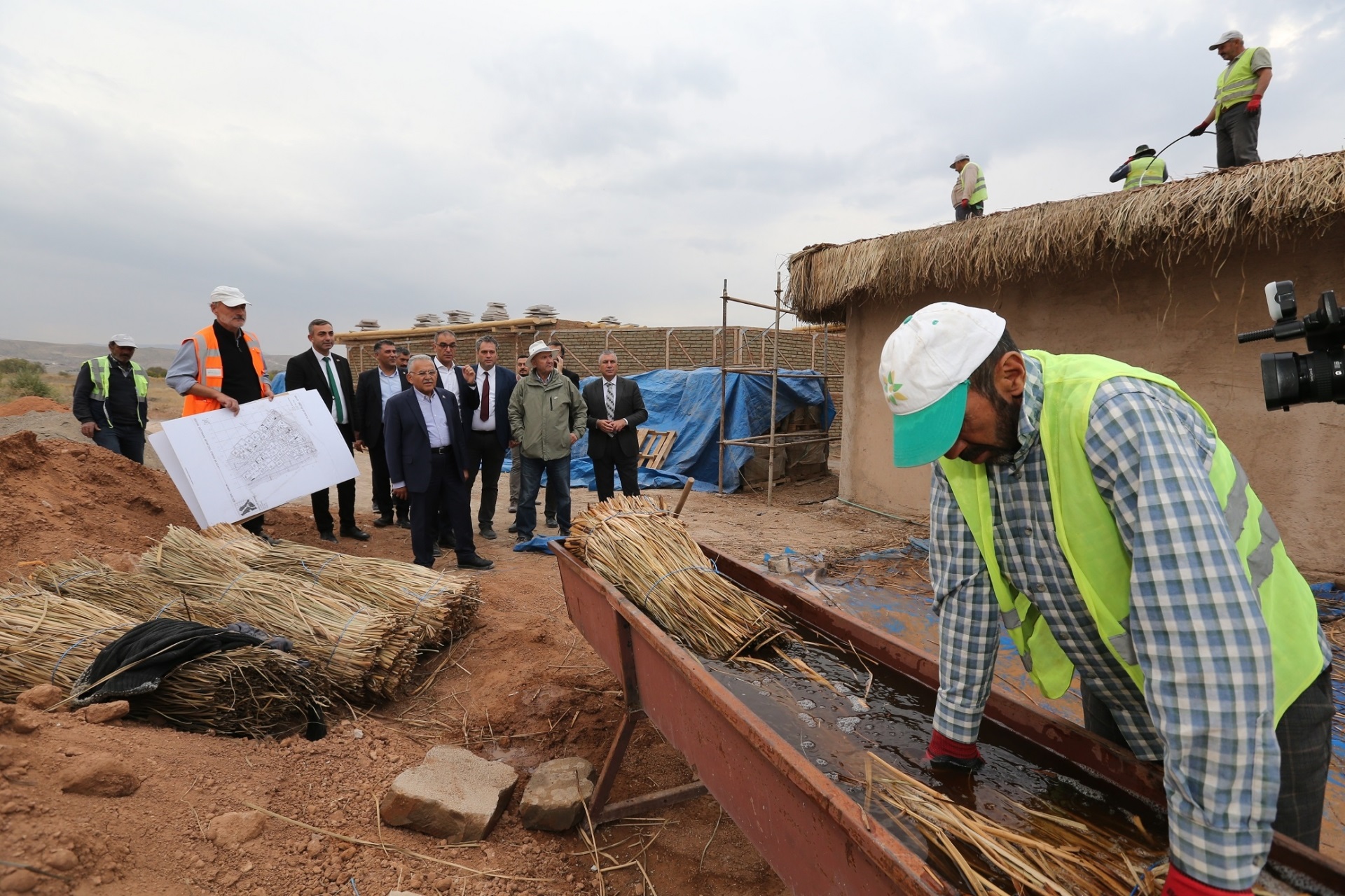 14 Ev ve Asurlu Tüccarlar Mahallesi Projesi’nin çalışmalarında sona yaklaşıldı