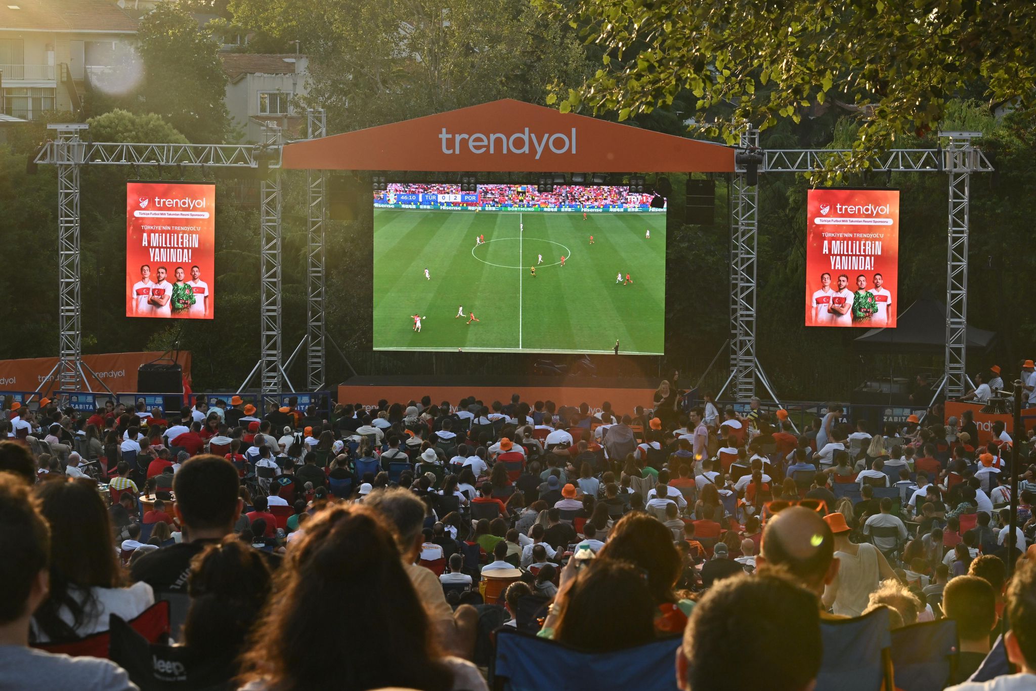 Çekya-Türkiye maçında Trendyol ile “Milliler Dev Ekranda, Taraftar Parkta!”