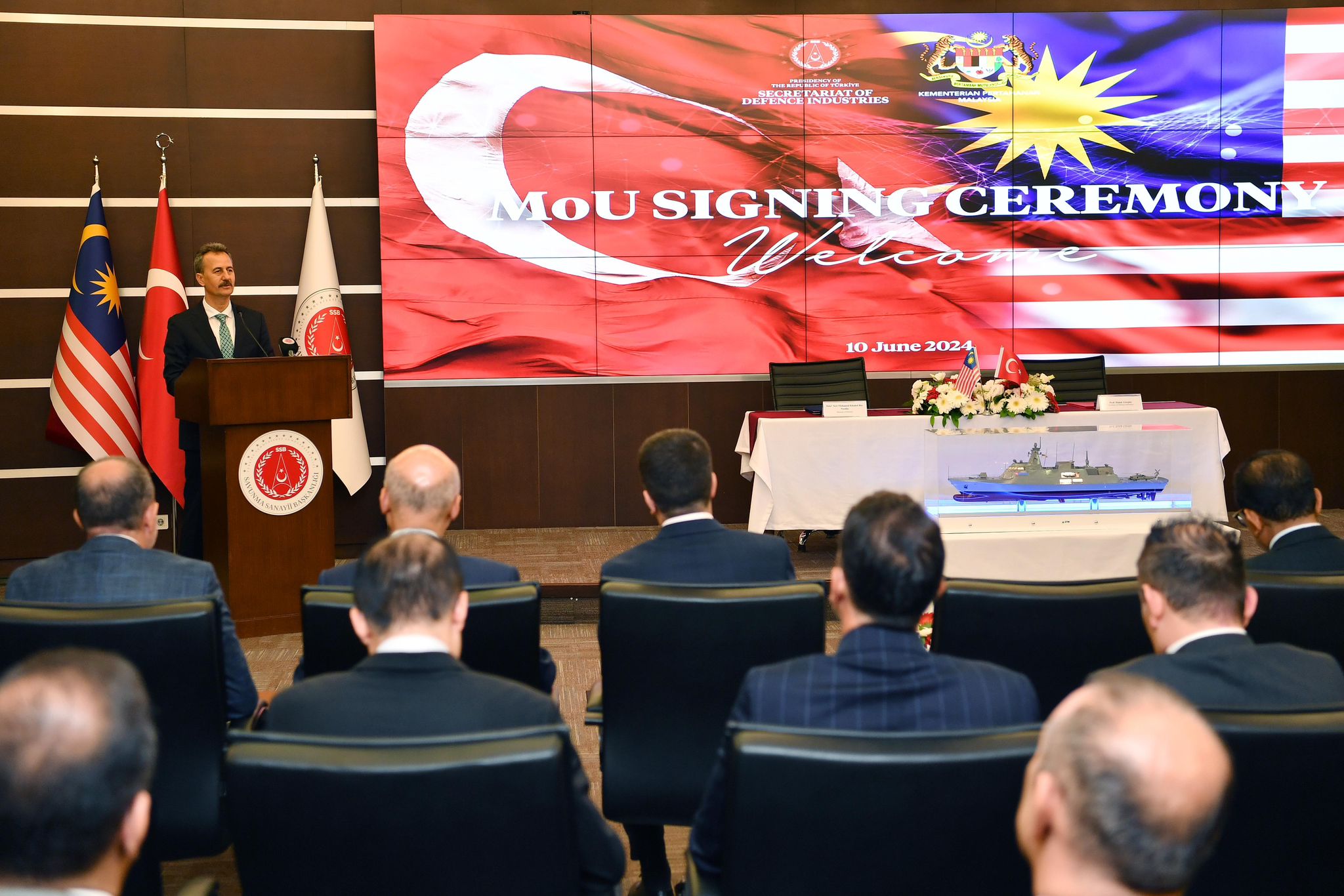 Malezya ile Türkiye arasında savunma ürünlerinin tedarikine dair mutabakat imzalandı