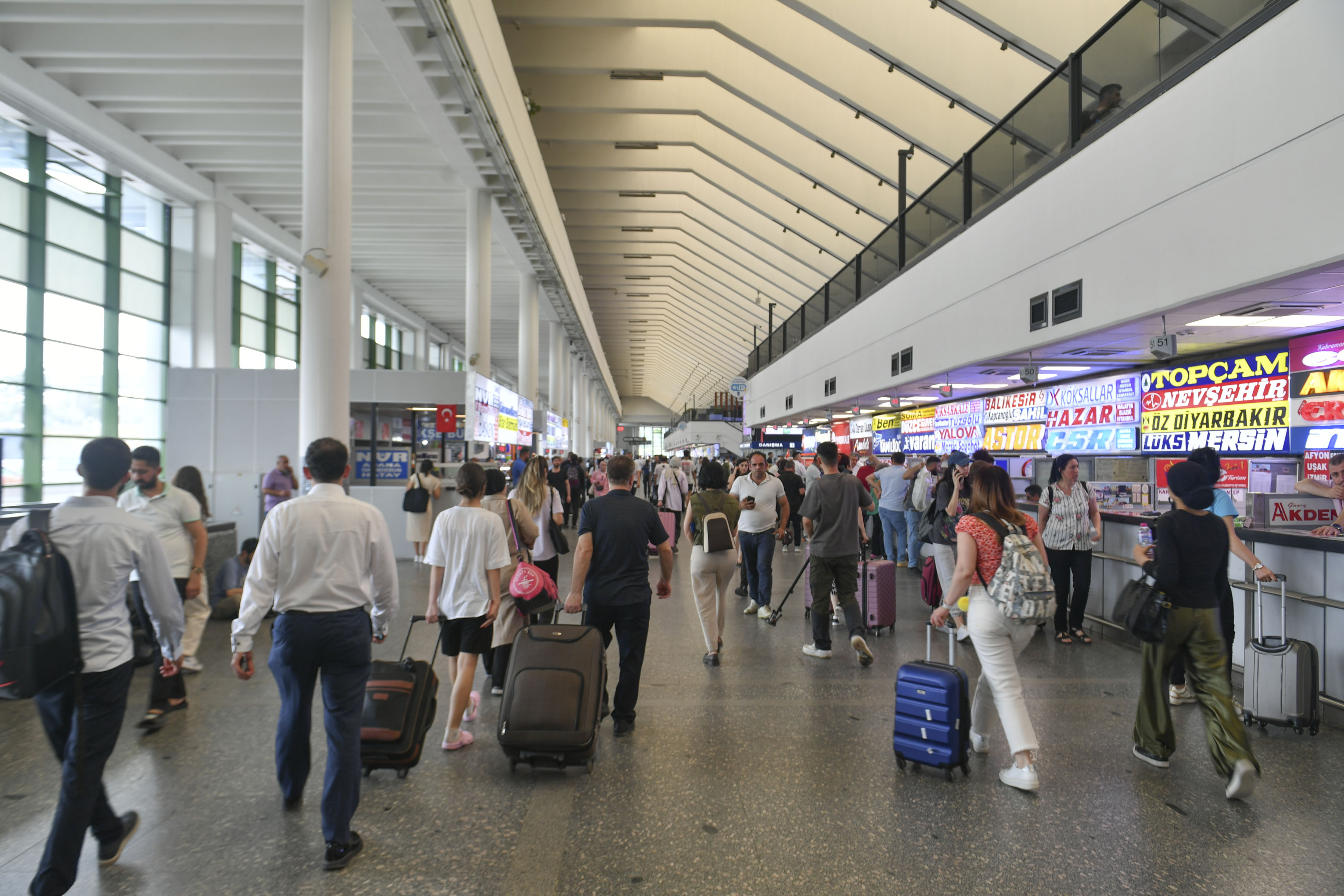 AŞTİ’de bayramda boyunca 1 milyon 139 bin yolcu ağırlandı