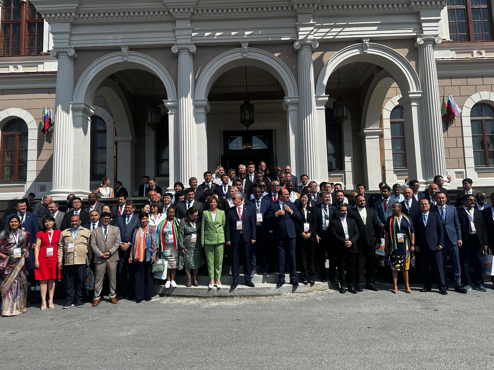 Başkan Ünlüce, BRICS+ Şehirler Uluslararası Forumu’na katıldı