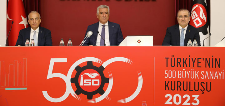 “Türkiye’nin 500 Büyük Sanayi Kuruluşu Araştırması-2023” Sonuçlarını Açıkladı