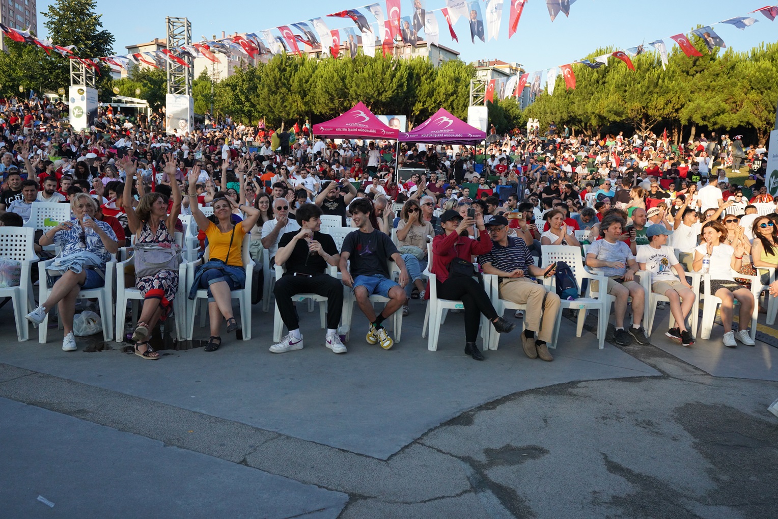 Beylikdüzü Yaşam Vadisi’nde ”Parklarda Caz” etkinliği düzenlendi