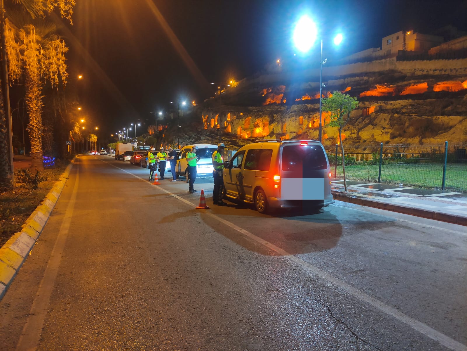 Şanlıurfa’daki trafik denetimlerinde 36 sürücüye cezai işlem uygulandı