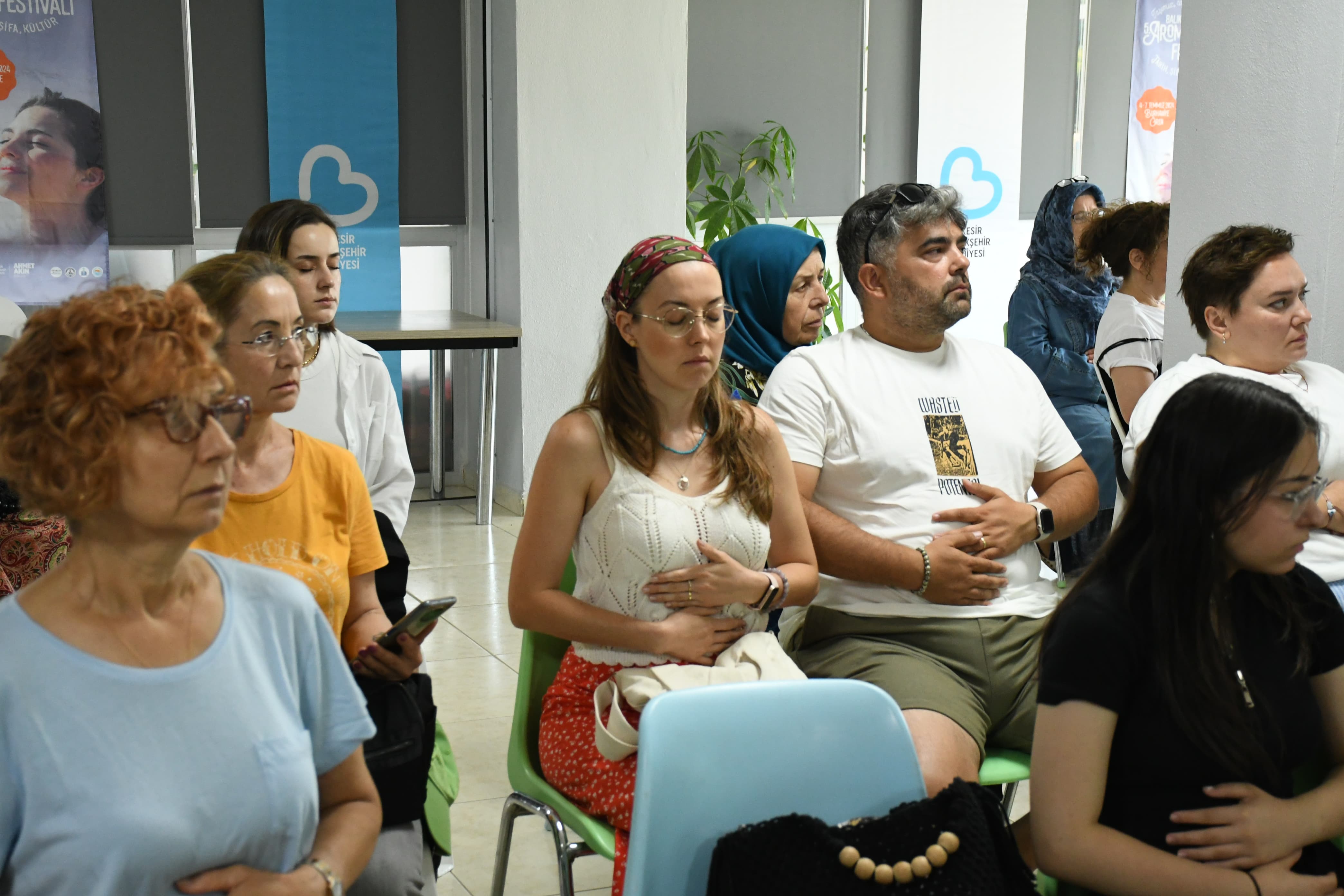 Balıkesir’de “Aromatik Yağlar ile Nefes Teknikleri” atölyesi düzenlendi