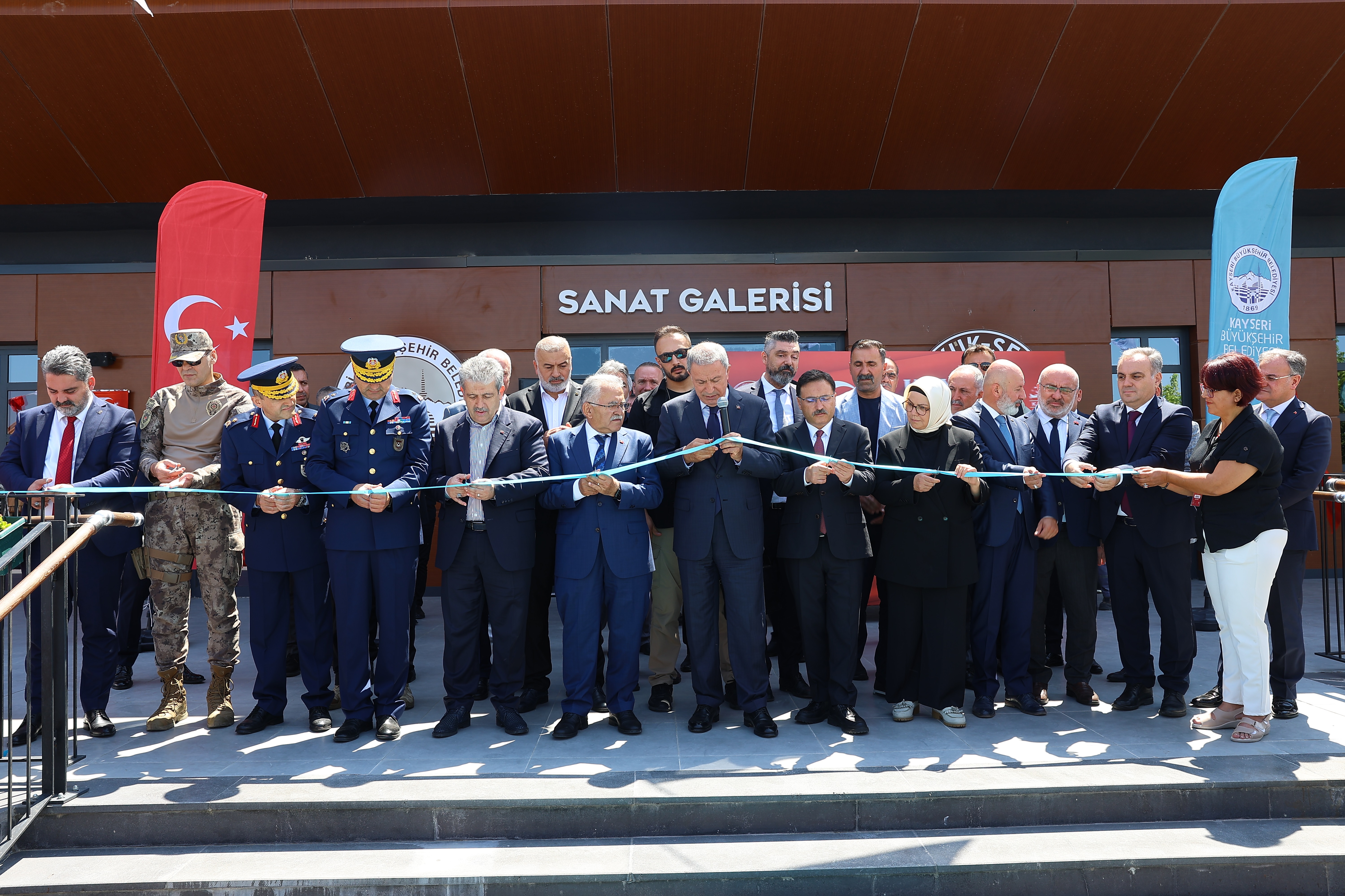 Kayseri’de Gurur Sanat Sergisi açıldı