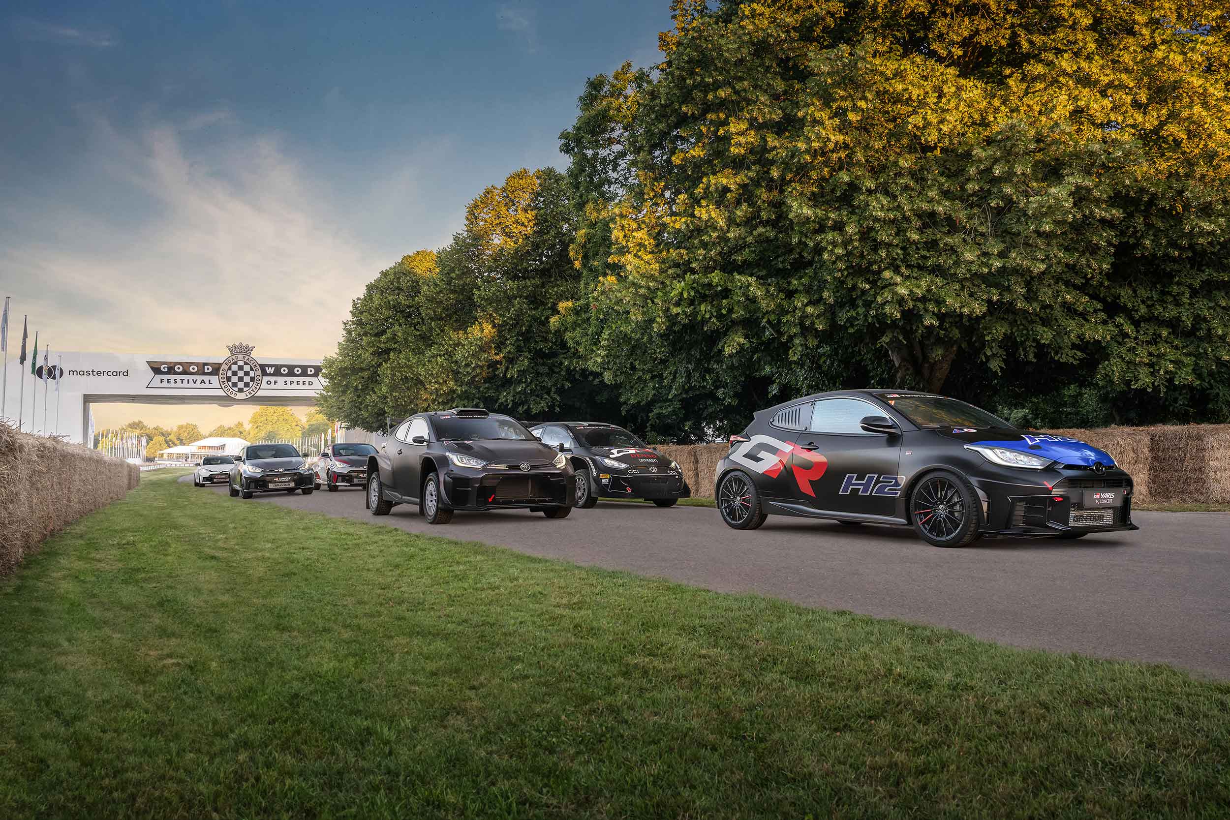 Toyota, Goodwood Hız Festivali’nde modellerini sergiledi