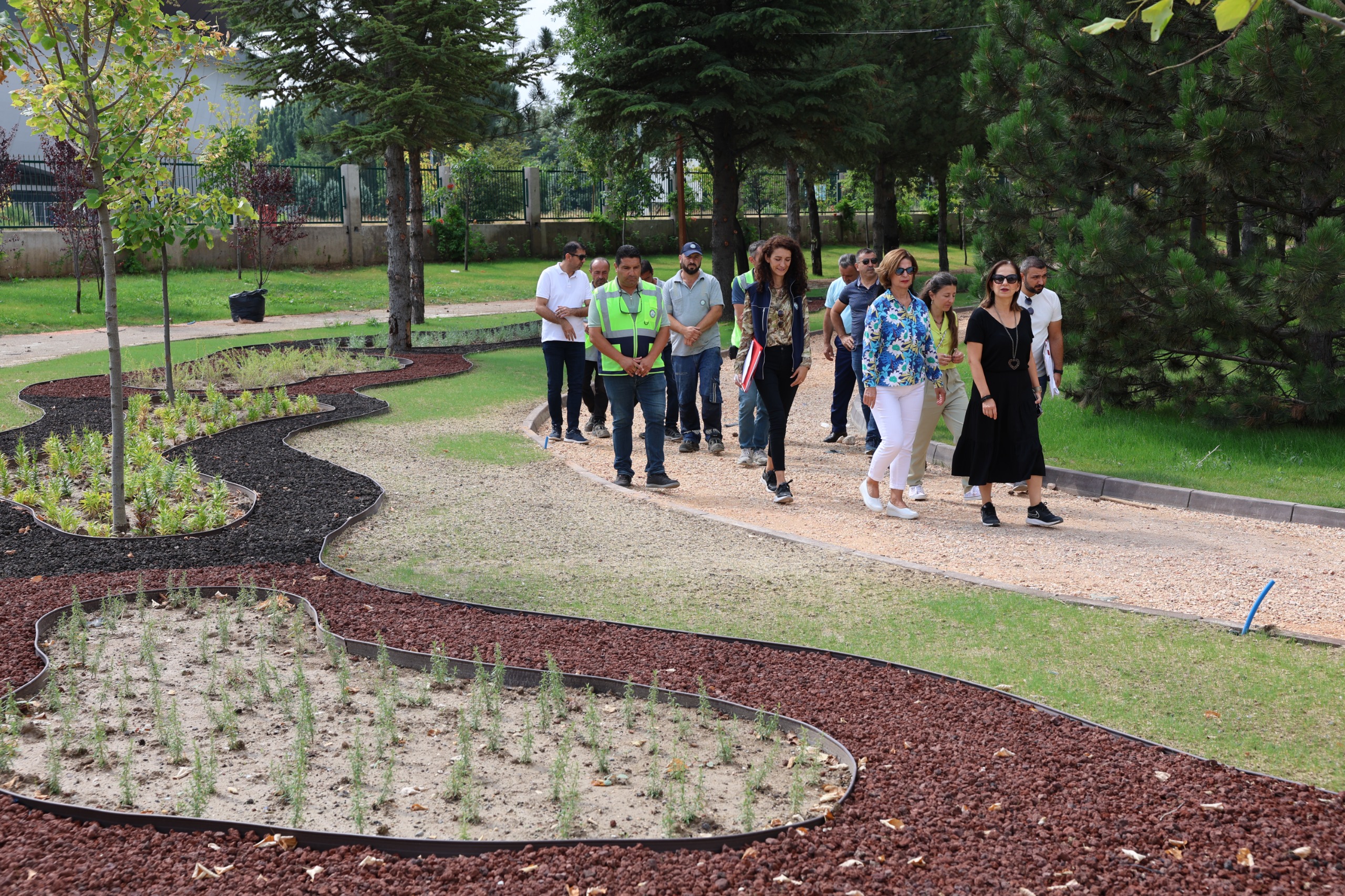 Başkan Ünlüce, Aktif Yaşam Parkı’nın çalışmalarını inceledi