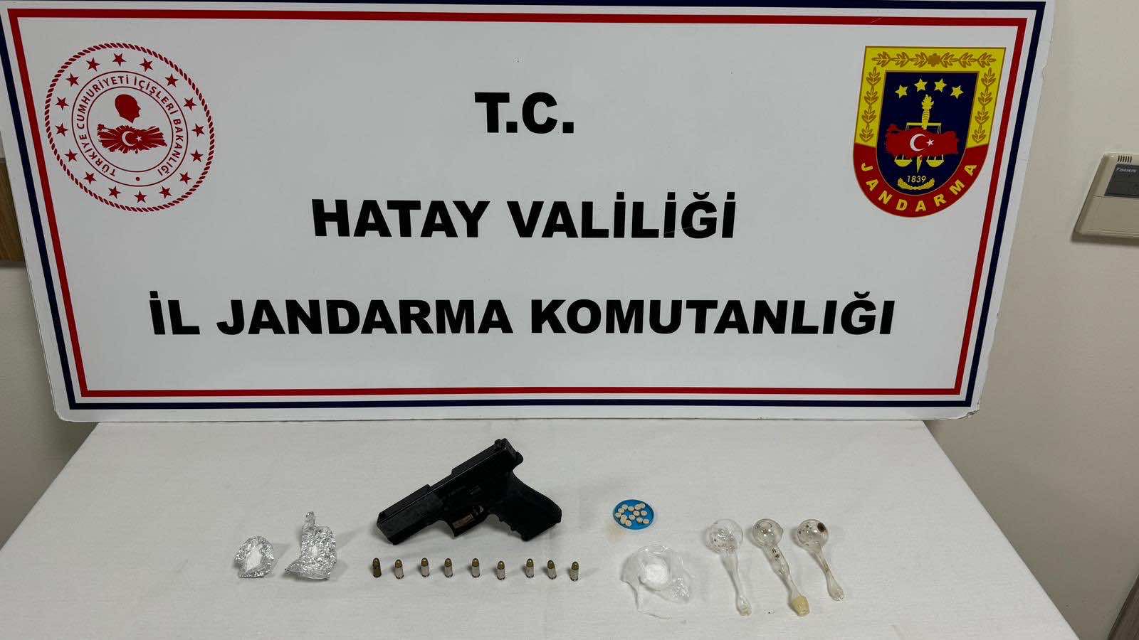 Hatay’da uyuşturucu ve kaçakçılık operasyonu