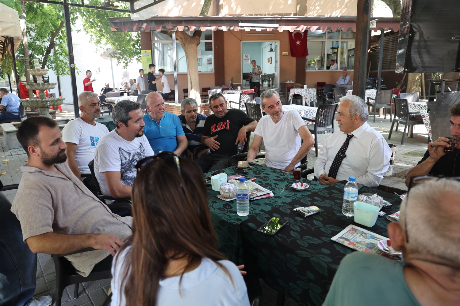 Başkan Özdemir, Demirci Mahallesi’nde vatandaşlarla buluştu