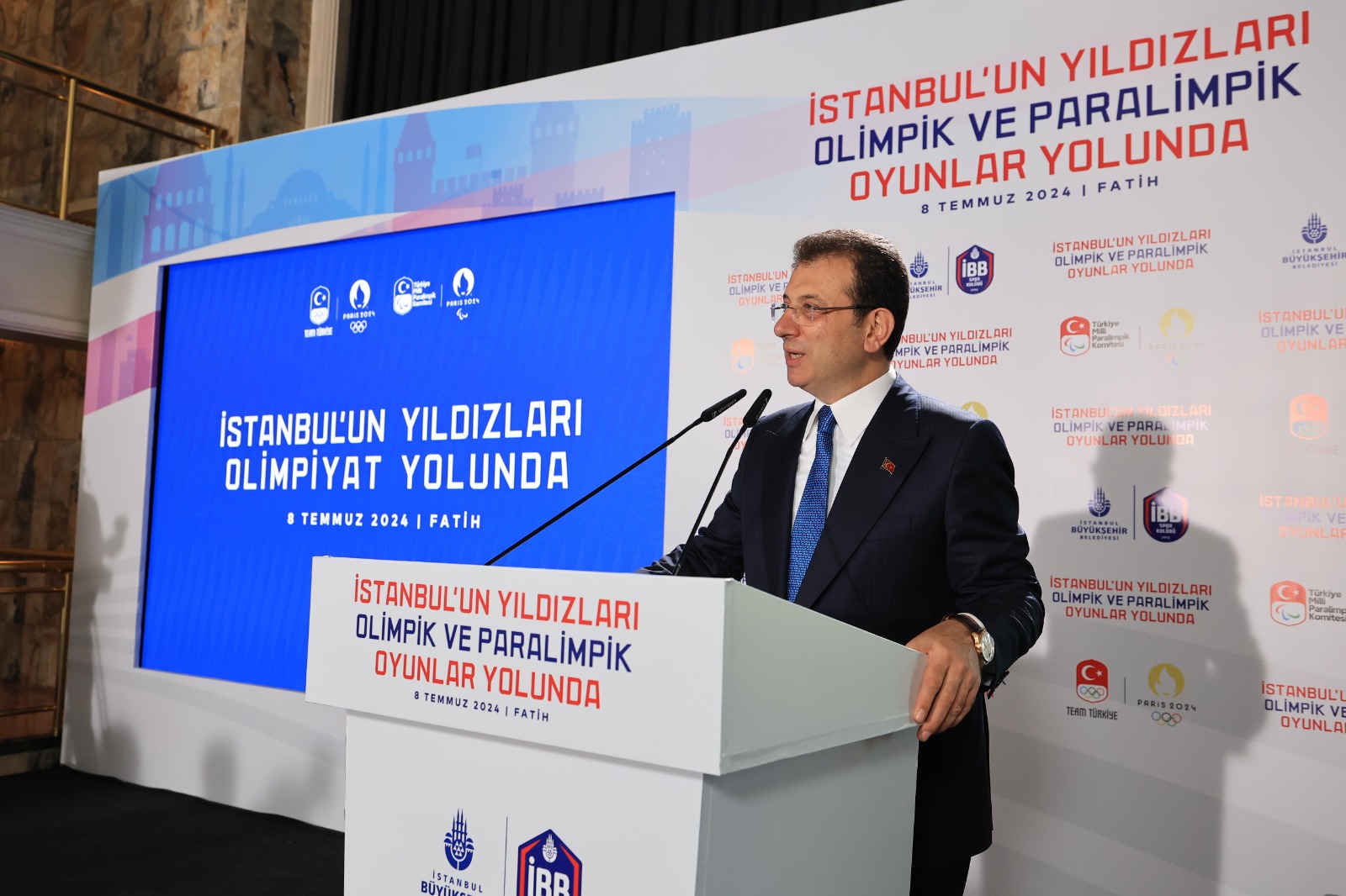 İBB Spor Kulübü, Paris 2024’te Türkiye’yi 24 sporcu ile temsil edecek